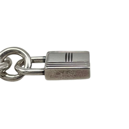 Hermes Necklace Amulet Kelly Cadena Pendant 00 Silver — view 8
