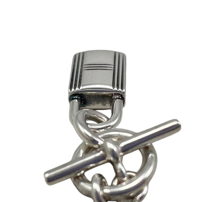 Hermes Necklace Amulet Kelly Cadena Pendant 00 Silver — view 7