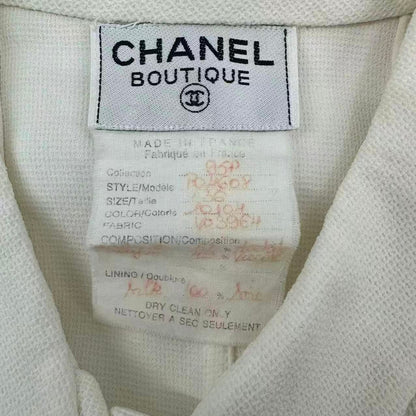 Chanel CC Logo Button Shirt — view 4