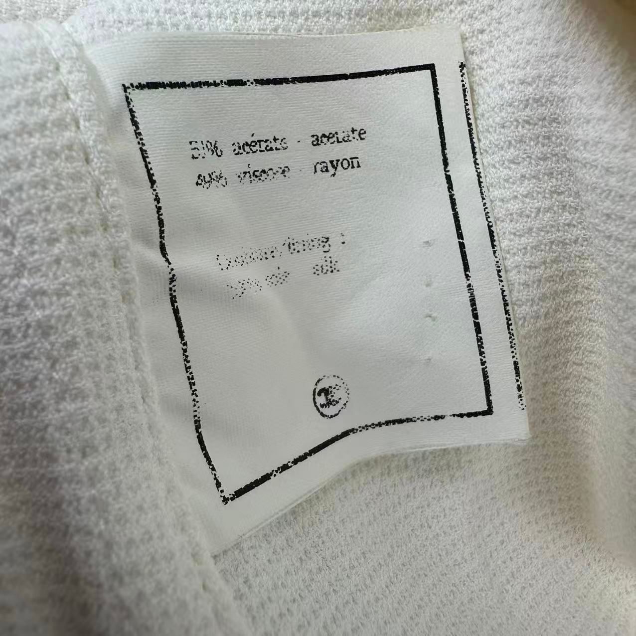 Chanel CC Logo Button Shirt — view 5