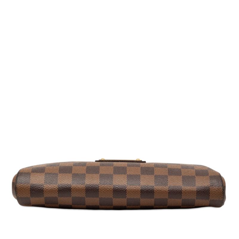 Louis Vuitton Damier 2-Way Shoulder Bag Brown Leather — view 3