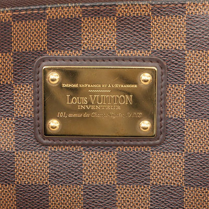 Louis Vuitton Damier 2-Way Shoulder Bag Brown Leather — view 4
