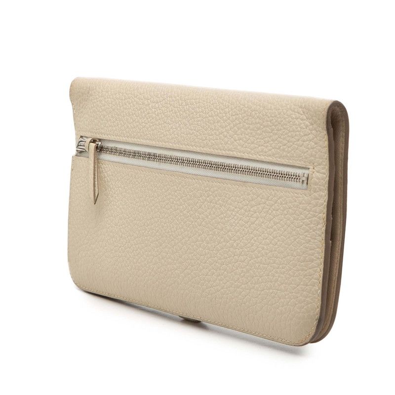 Hermes Dogon Wallet Cles Ivory Togo — view 2