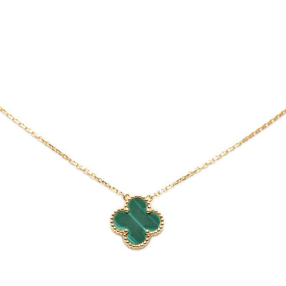Van Cleef & Arpels Vintage Alhambra Clover Chain Pendant 18k Yellow — view 2