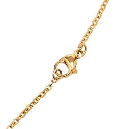 Hermes Pop Pendant Gold Black Plated Enamel — view 3