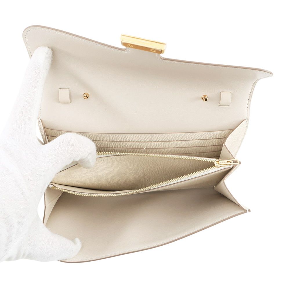 Hermes Wallet Constance Tougo Long Cles Gold Epsom — view 5