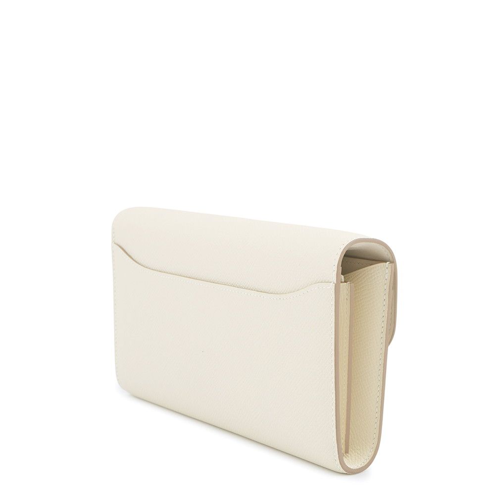 Hermes Wallet Constance Tougo Long Cles Gold Epsom — view 2