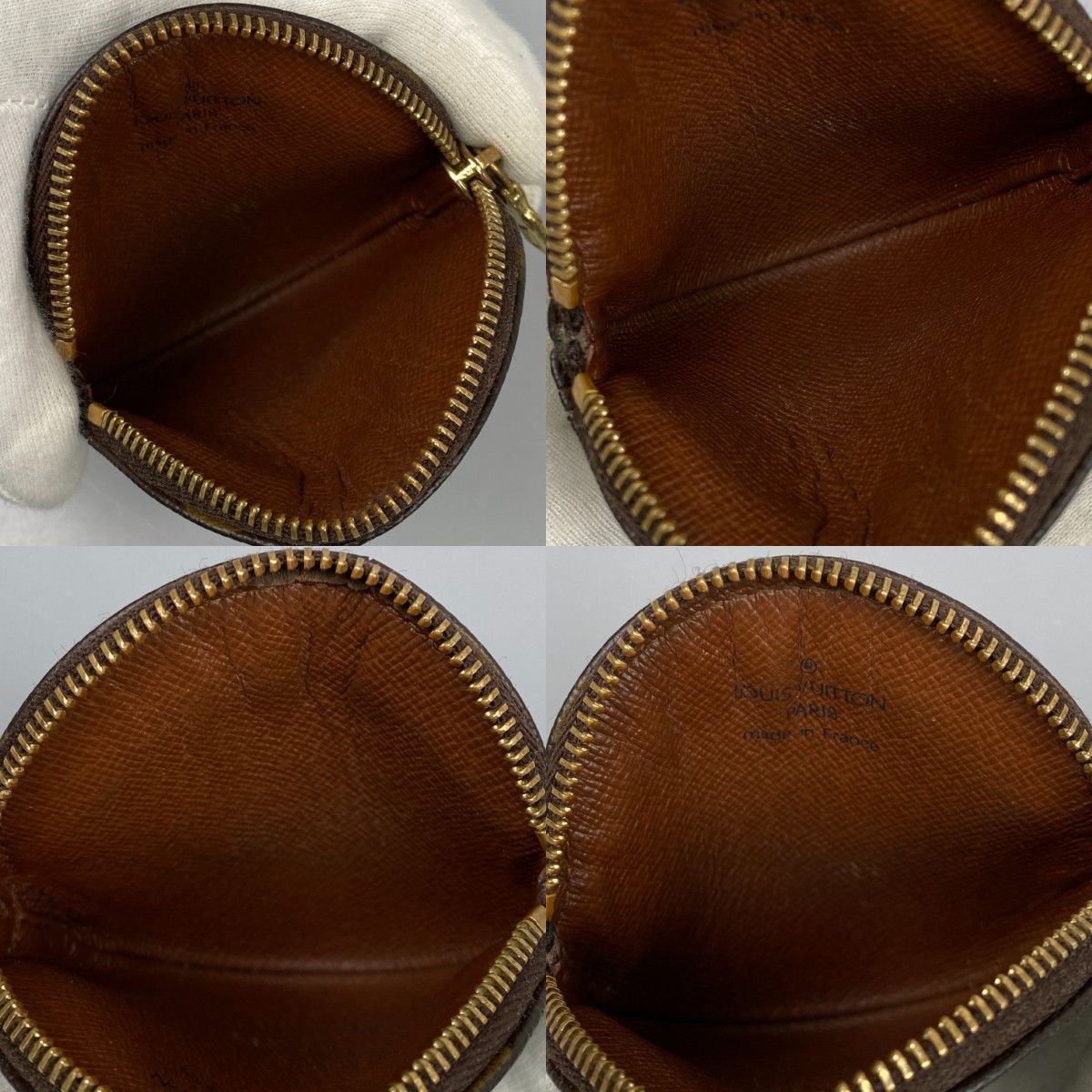 Louis Vuitton Monogram Porto Monnet Coin Case Brown — view 5