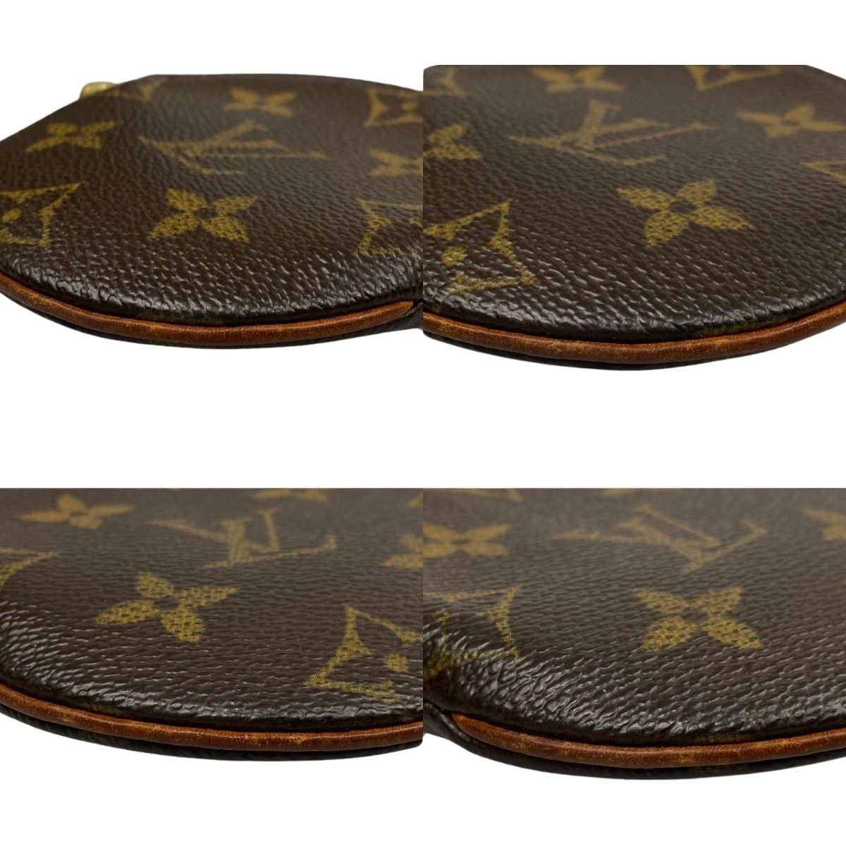 Louis Vuitton Monogram Porto Monnet Coin Case Brown — view 6