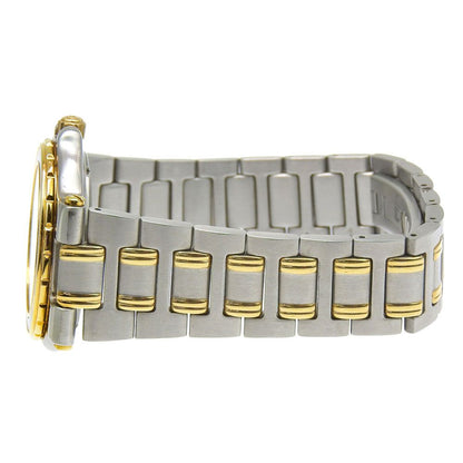 Gucci Stainless Steel Gold Plated Ivory Kuo Analog Display Dial Watch — view 4