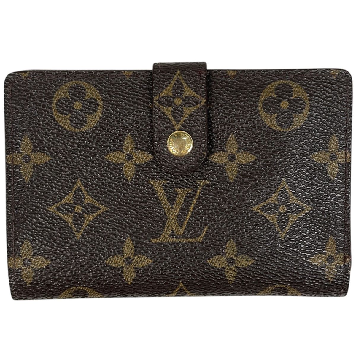 Louis Vuitton Junk Porte Monet Billets Viennois Bill Purse Coin Kiss Lock