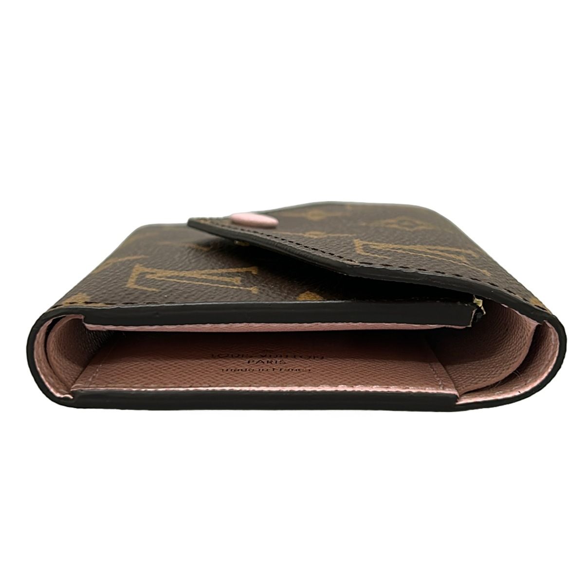 Louis Vuitton Trifold Wallet Monogram Portefeuille Victorine Rose Ballerine — view 9