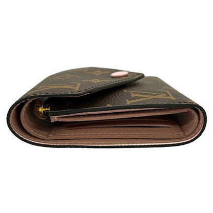 Louis Vuitton Trifold Wallet Monogram Portefeuille Victorine Rose Ballerine — view 8