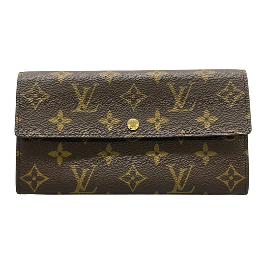 Louis Vuitton Wallet Monogram Pochette Porte Monet Cles Leather