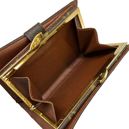 Louis Vuitton Bifold Wallet Monogram Porte Monet Viet Viennois Leather — view 4