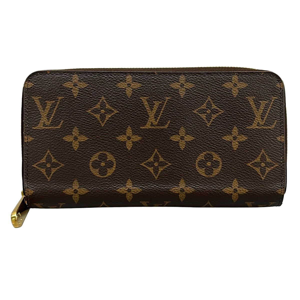 Louis Vuitton Wallet Monogram Zippy Rose Ballerine Leather Cowhide