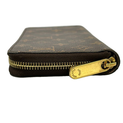 Louis Vuitton Wallet Monogram Zippy Rose Ballerine Leather Cowhide — view 8