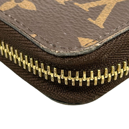 Louis Vuitton Wallet Monogram Zippy Rose Ballerine Leather Cowhide — view 7
