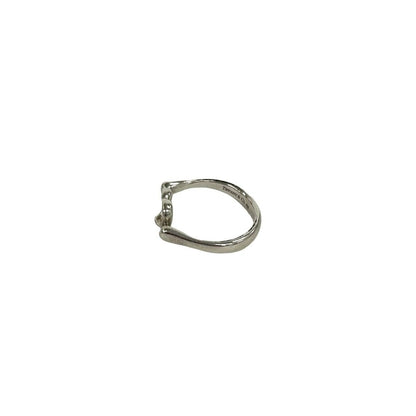 Tiffany & Co Open Heart Ring 925 Sterling Silver — view 5