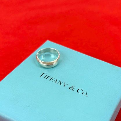 Tiffany & Co Knife Edge Ring 925 Sterling Silver