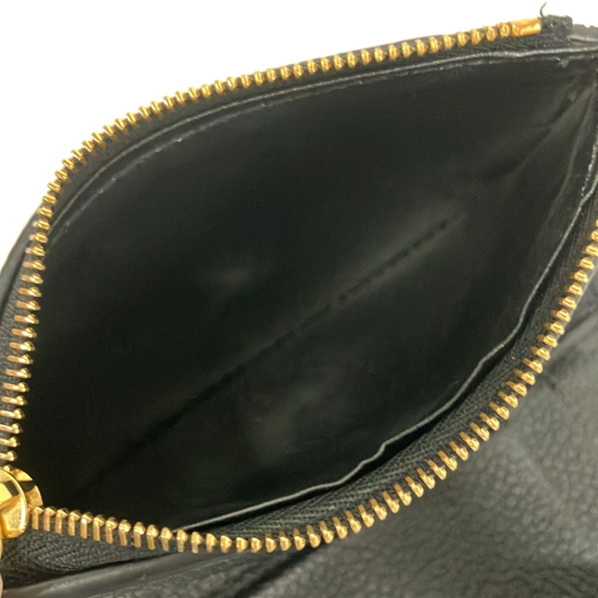 Louis Vuitton Trifold Wallet Monogram Empreinte Portefeuille Victorine Noir — view 4