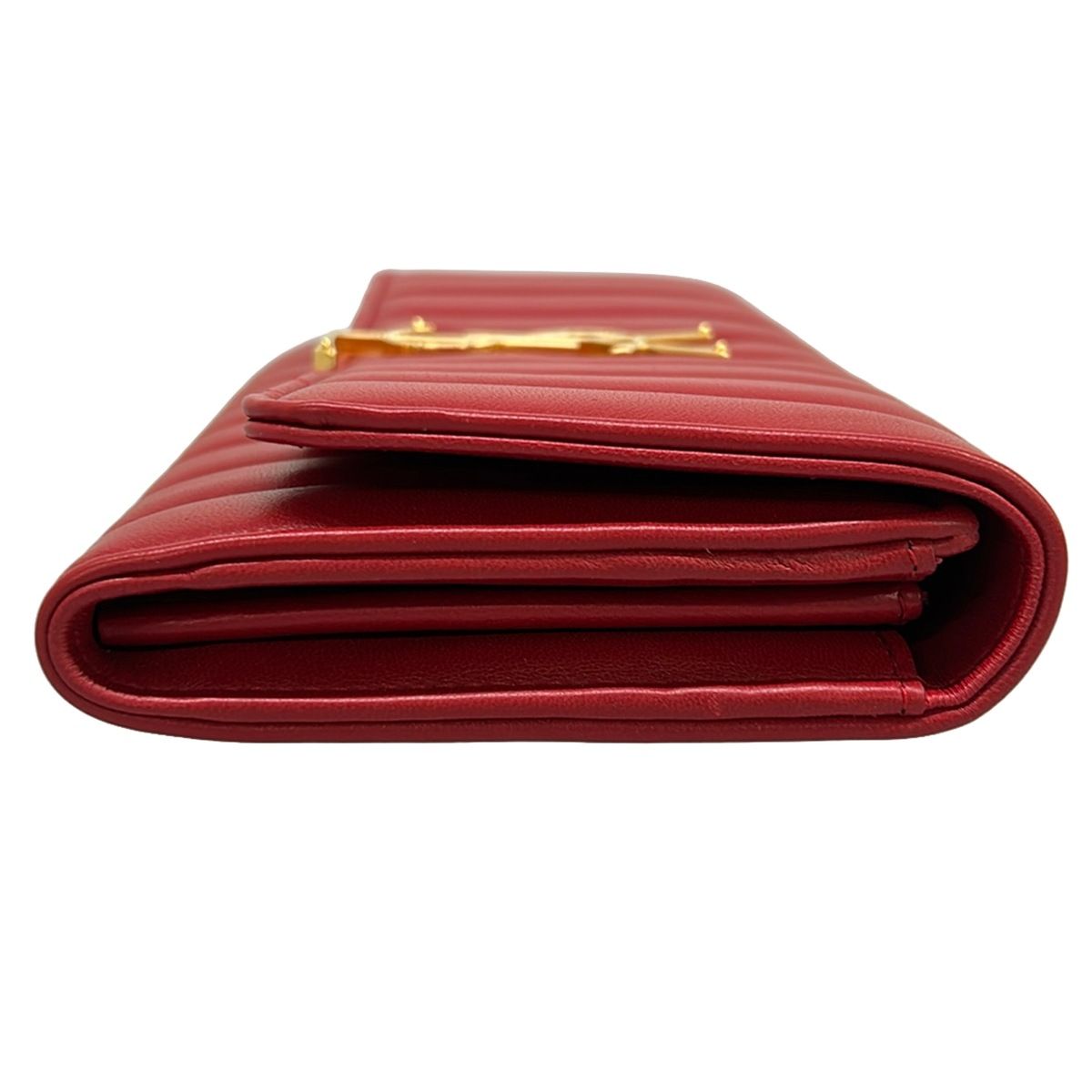 Saint Laurent Paris Wallet Red Leather — view 9