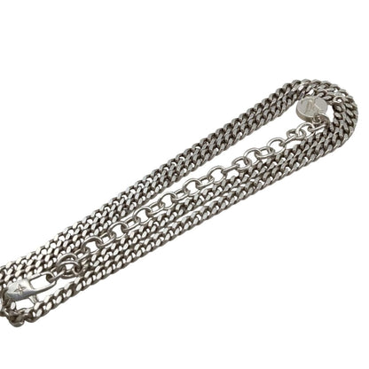 Louis Vuitton Pendant LV Spike Logo Silver Black — view 9