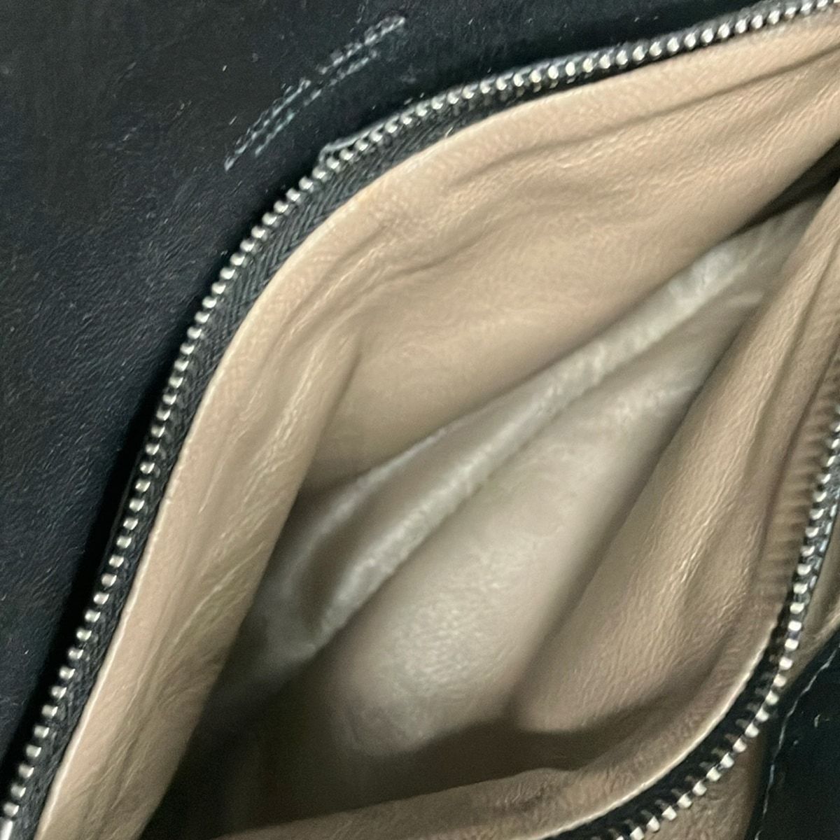 Bottega Veneta Wallet Black Blanc Chain Removable Leather — view 4
