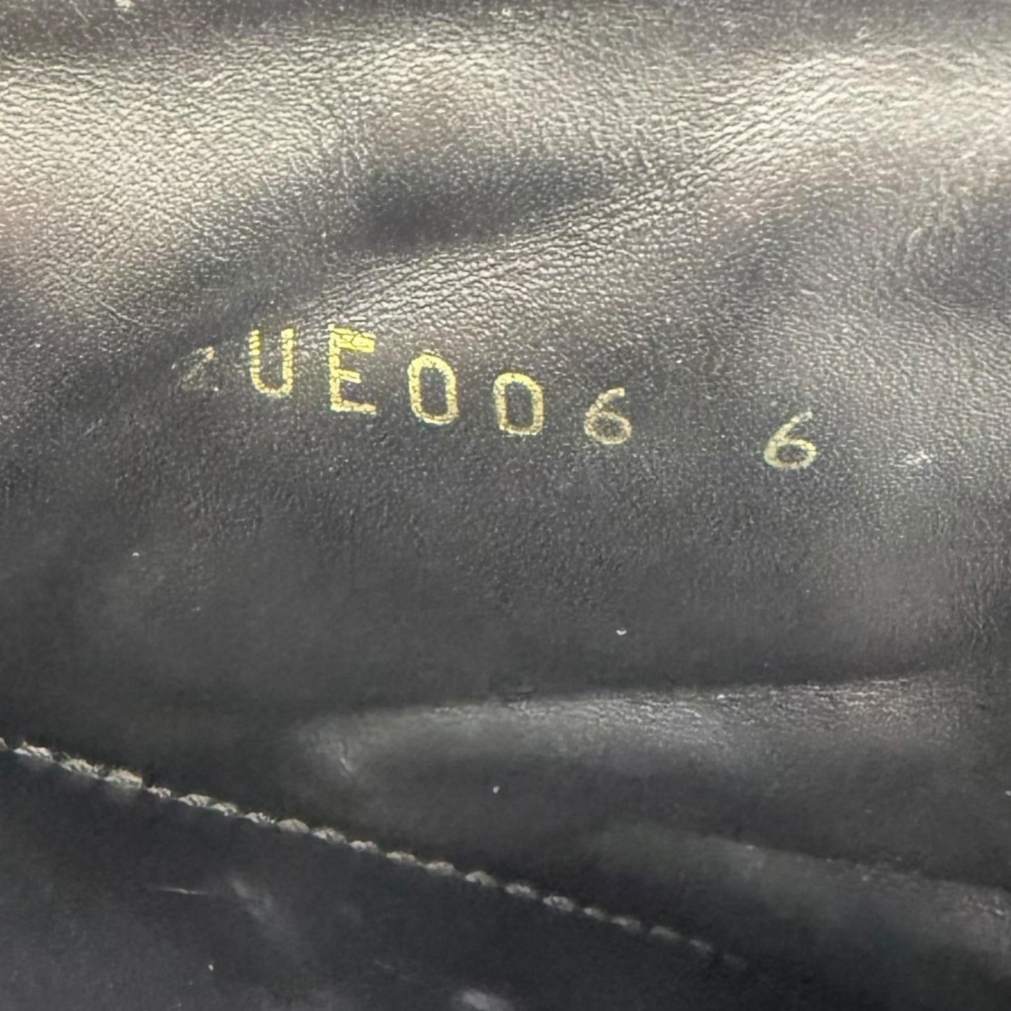 Prada Leather Nylon Triangle Logo Plate Combat Boots Ankle Black 6 — view 8