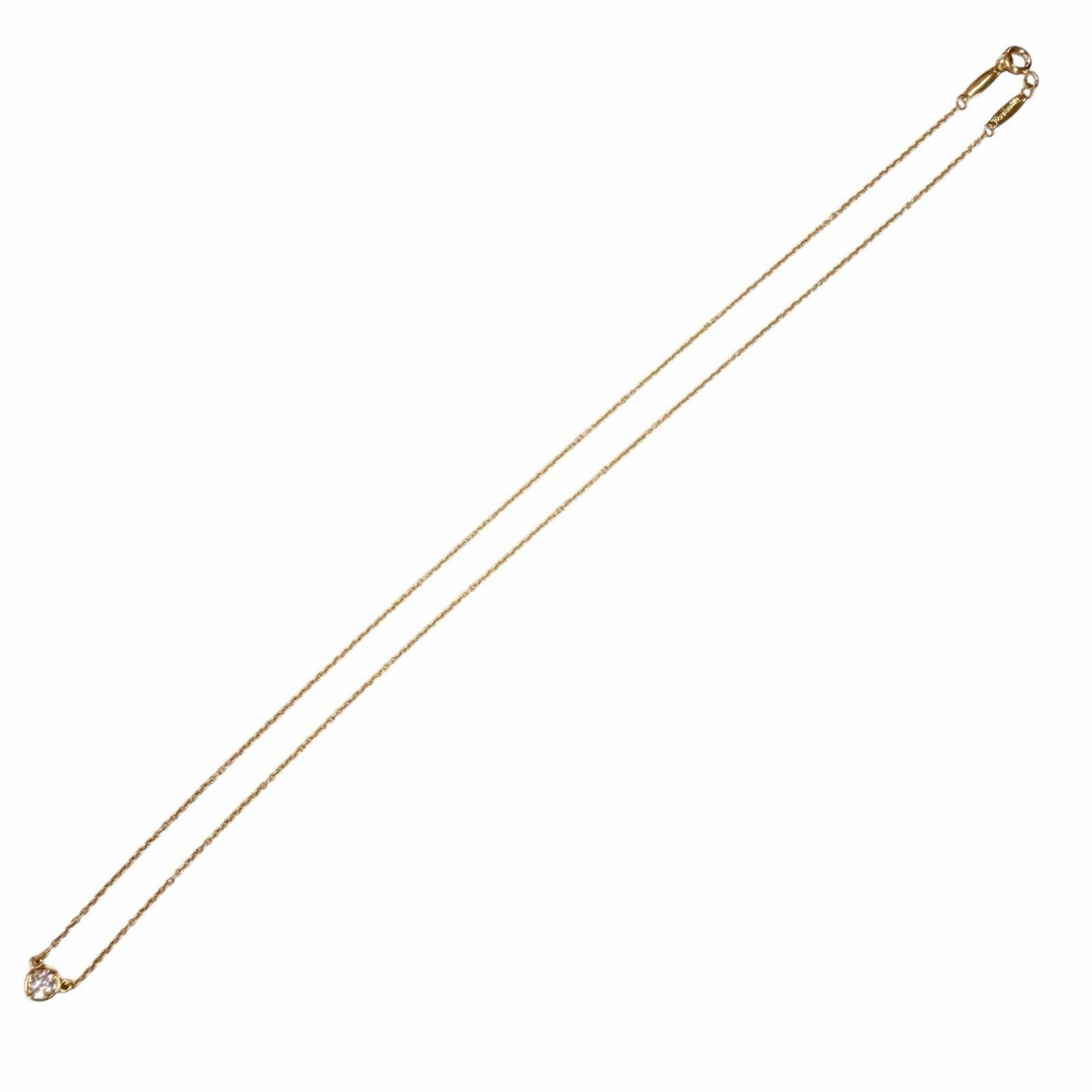 Tiffany & Co by the Yard Elsa Peretti 18k Gold Diamond Frame Diameter 4.73 mm — view 5