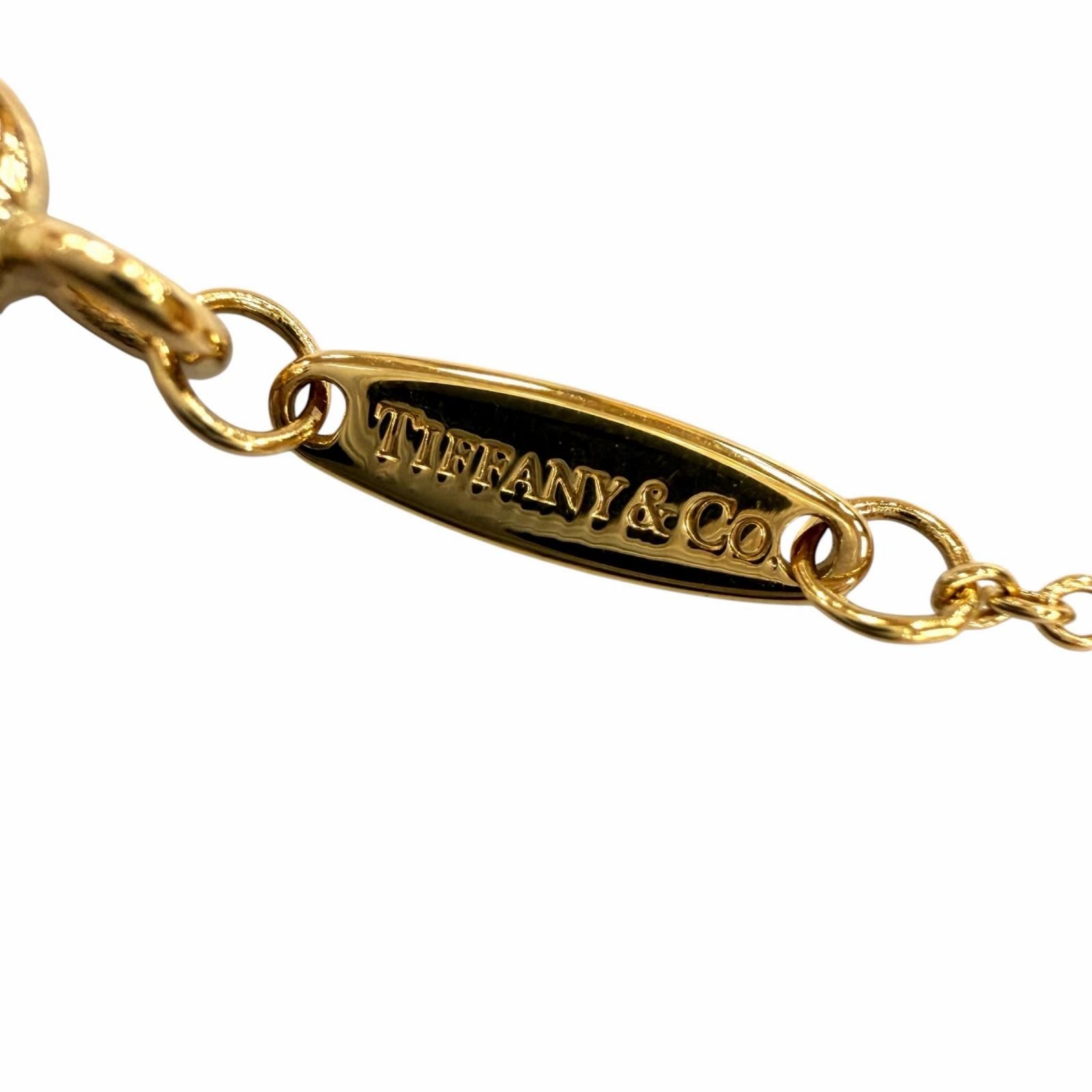 Tiffany & Co by the Yard Elsa Peretti 18k Gold Diamond Frame Diameter 4.73 mm — view 8