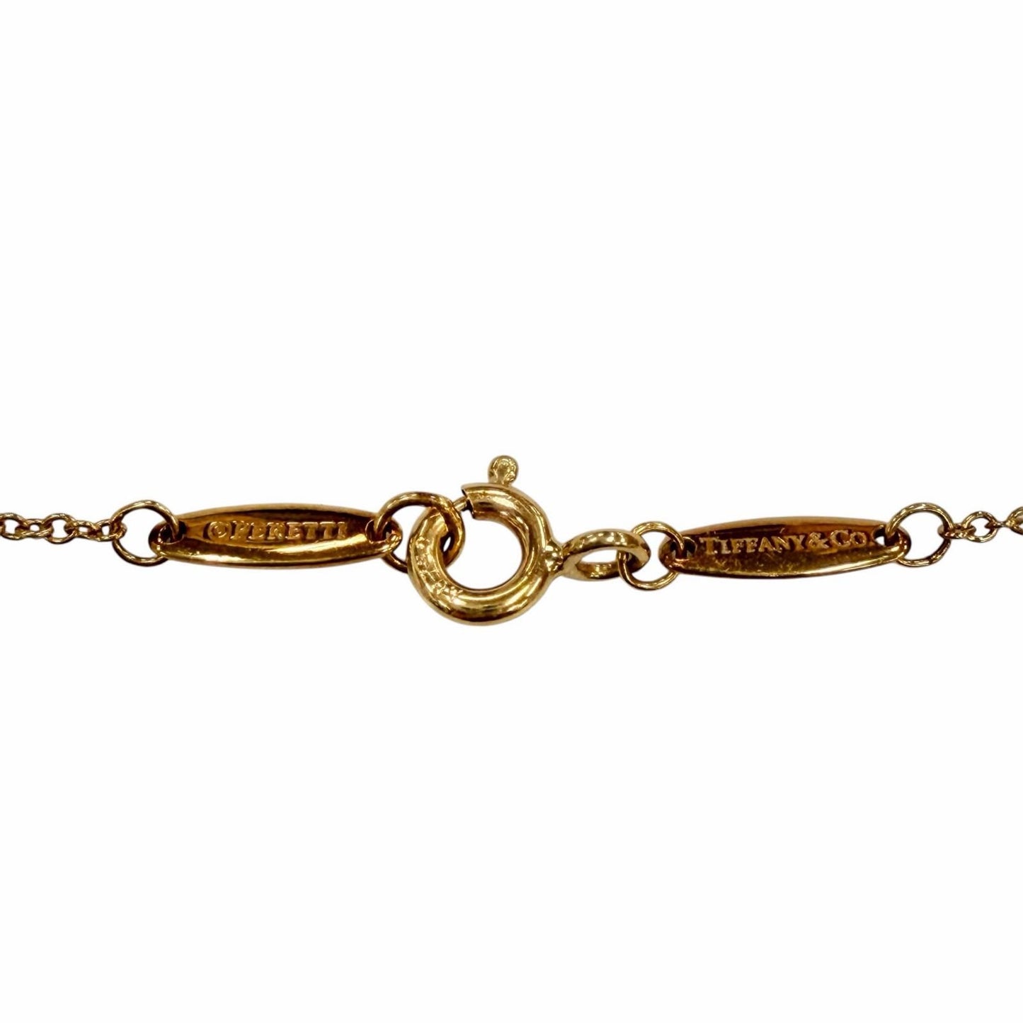 Tiffany & Co by the Yard Elsa Peretti 18k Gold Diamond Frame Diameter 4.35 mm — view 7