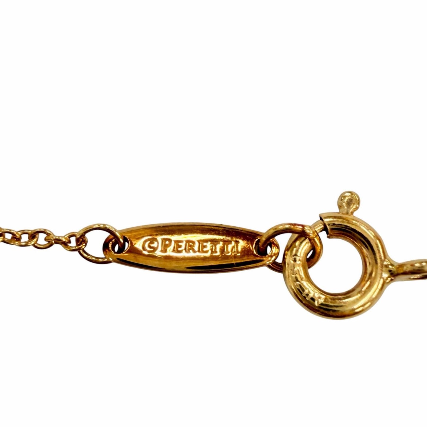Tiffany & Co by the Yard Elsa Peretti 18k Gold Diamond Frame Diameter 4.35 mm — view 8
