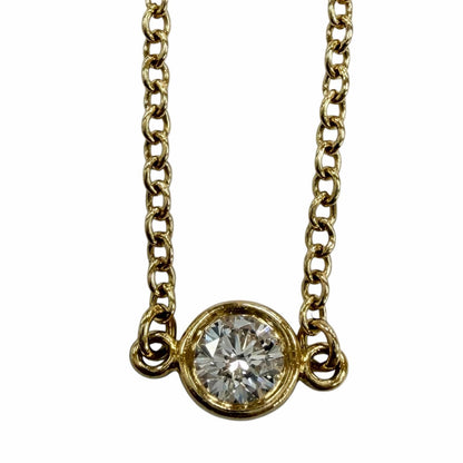 Tiffany & Co by the Yard Elsa Peretti Diamond 18k Gold Frame Diameter 3.77 mm — view 2