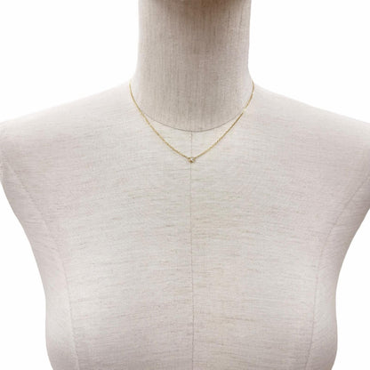 Cartier Damier SM Small Diamond Necklace Yellow Gold — view 2
