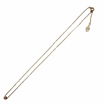 Cartier Damier SM Small Diamond Necklace Yellow Gold — view 3
