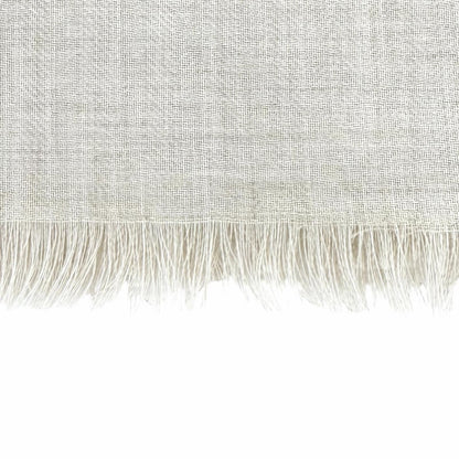 Hermes Rectangle Brides ET Gray Bridle and Charm Cashmere Silk Blend Shawl — view 8