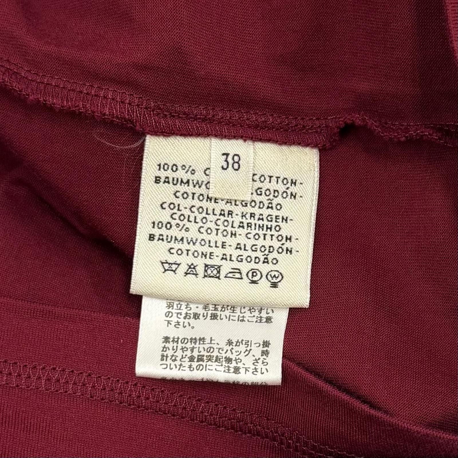 Hermes Cotton 100% with Pocket Chaine D'ancre Short Sleeve T-Shirt Dress — view 7