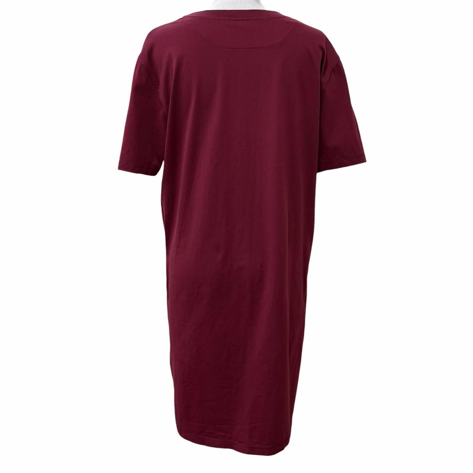 Hermes Cotton 100% with Pocket Chaine D'ancre Short Sleeve T-Shirt Dress — view 3