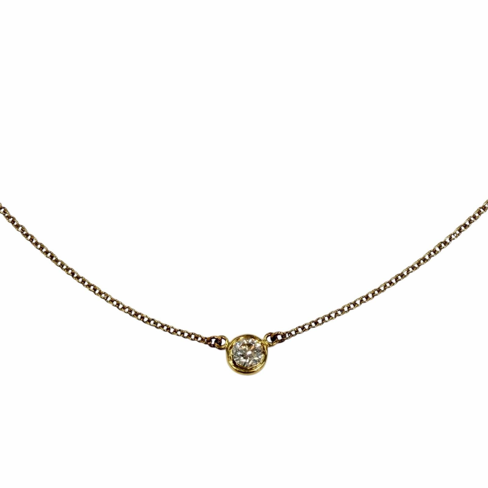 Tiffany & Co by the Yard 18k Gold Diamond Frame Diameter 4.45 mm Purchased