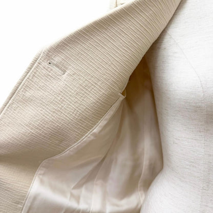 Saint Laurent Paris Saharienne Overcoat Cotton 100% Belt Trench Coat Light — view 5