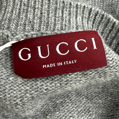 Gucci Yuko Higuchi Wool Emi Suzuki Worn Sweater Gray — view 6