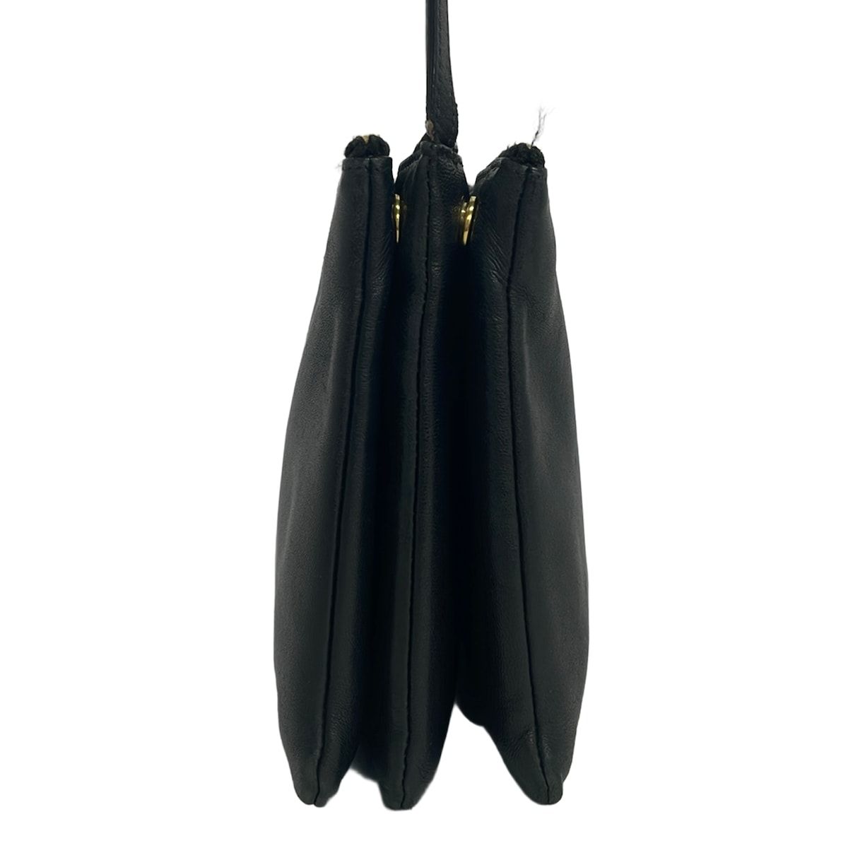 Celine Shoulder Bag Trio Large Black Leather — view 2