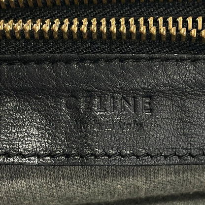 Celine Shoulder Bag Trio Large Black Leather — view 8