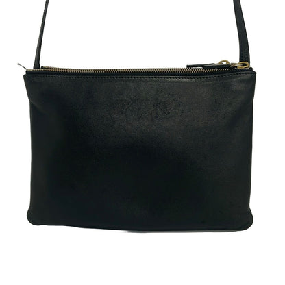Celine Shoulder Bag Trio Large Black Leather — view 3