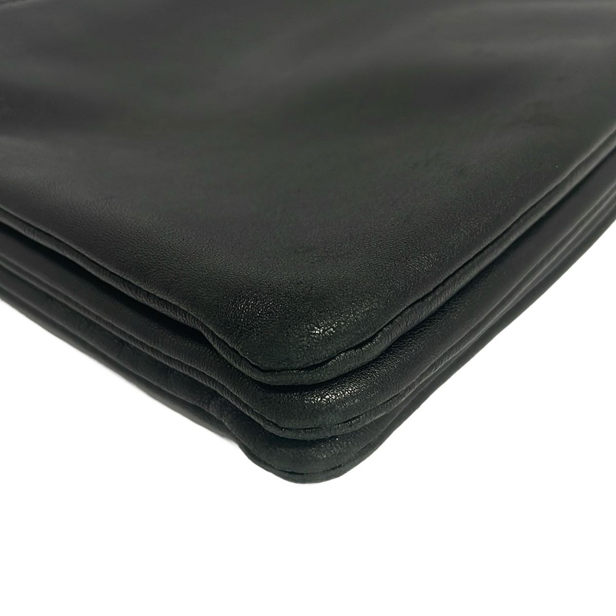 Celine Shoulder Bag Trio Large Black Leather — view 6