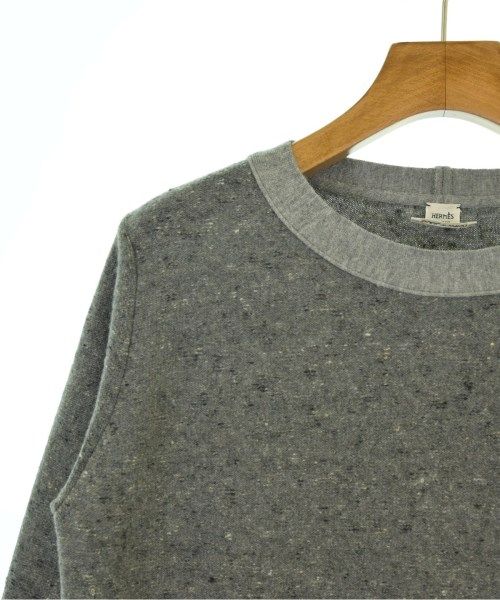 Hermes Knit Sweater Gray — view 4
