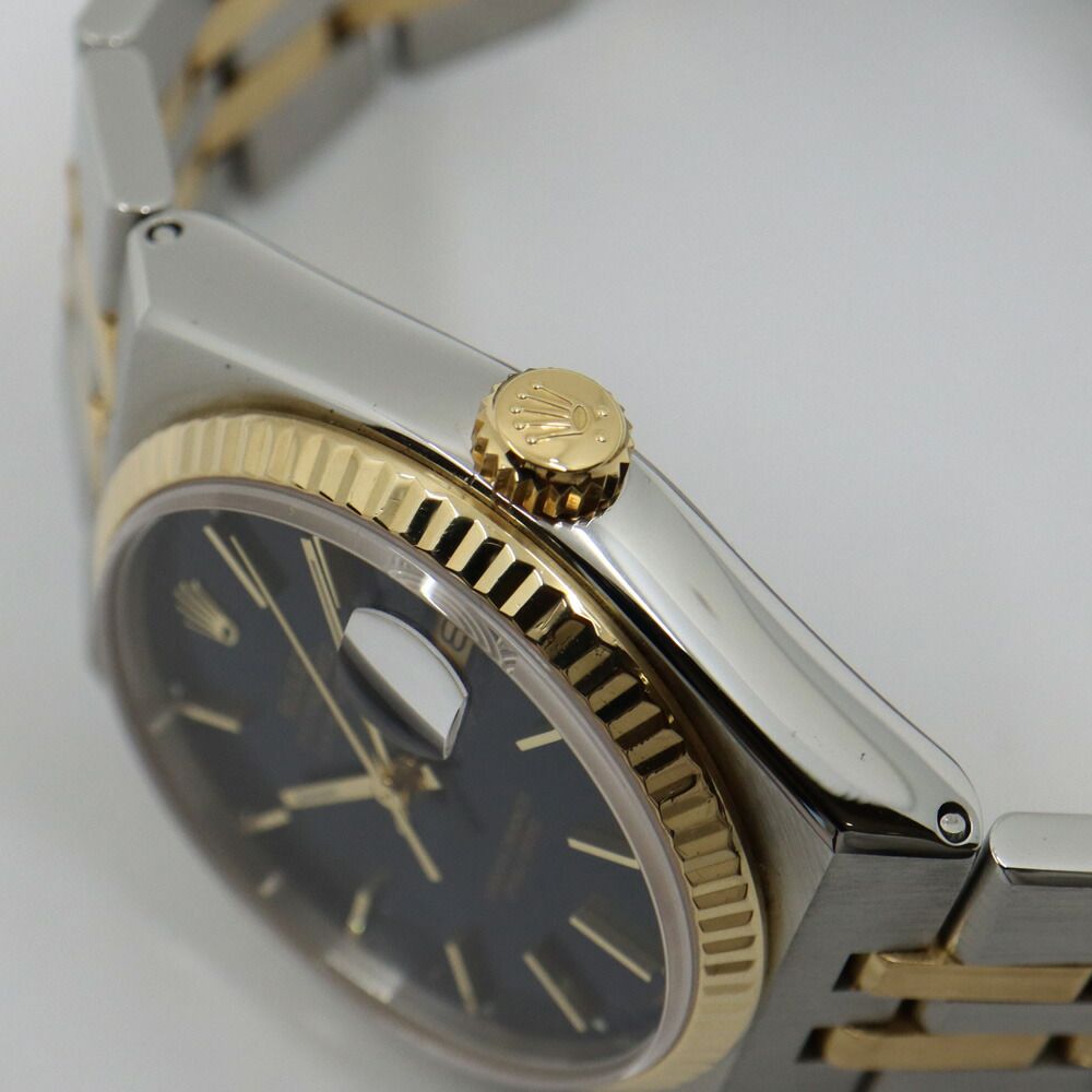 Rolex Oyster Quartz Datejust Blue Watch — view 4