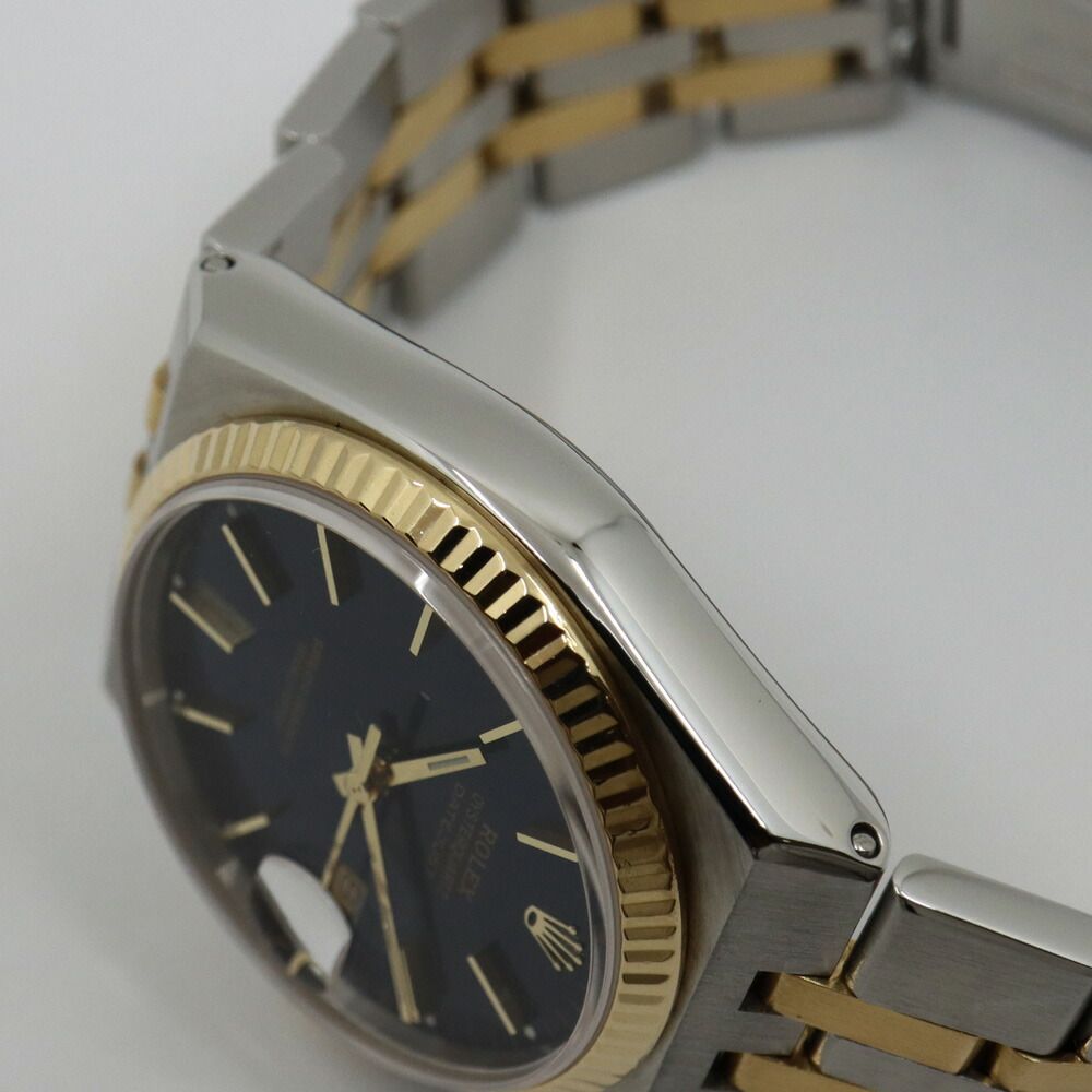 Rolex Oyster Quartz Datejust Blue Watch — view 5