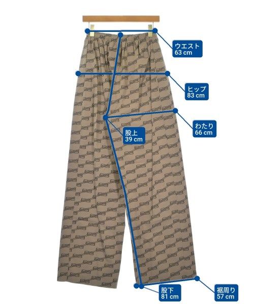 Balenciaga Pants Brown — view 6